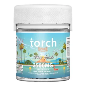 torch haymaker gummies 3500mg citrus punch