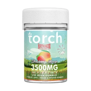 torch haymaker gummies 3500mg strawberry mango